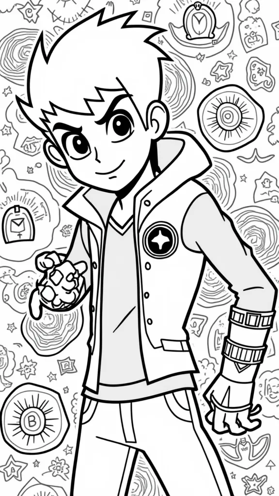 ben 10 printable coloring pages